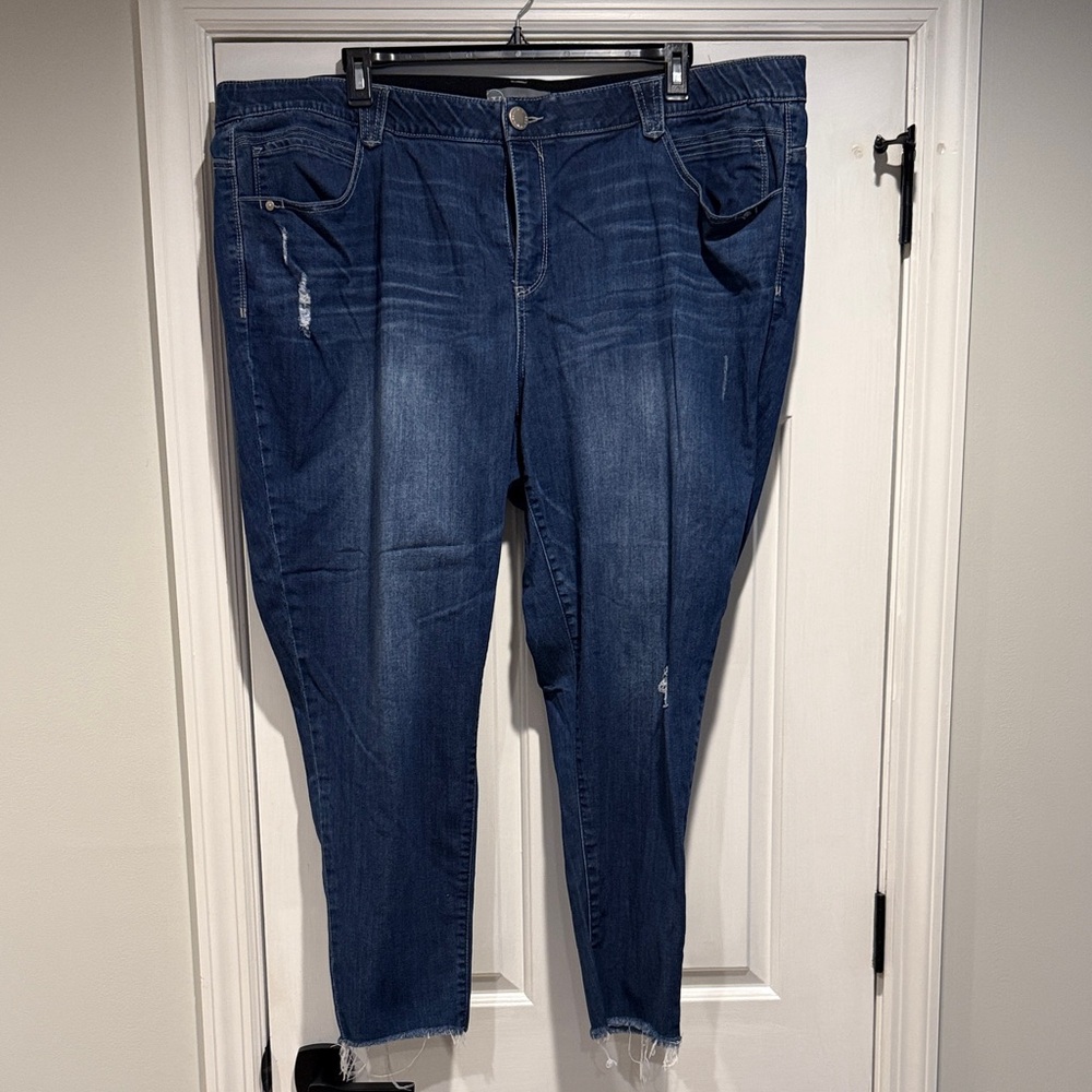 Wit & Wisdom Dark Blue Skinny Jeans